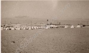 View of camp. 2nd Battalion, The Gloucestershire R