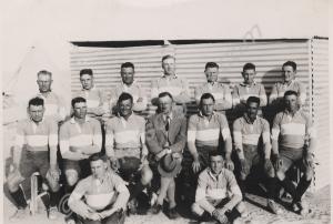 Rugby team.  2nd Battalion, The Gloucestershire Re