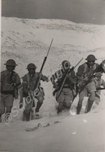 Desert exercise with gas masks.  2nd Battalion, Th