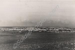 Mersa Matruh with lagoon in the background.  2nd B