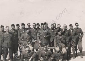 Officers on Back Badge Day.  2nd Battalion, The Gl