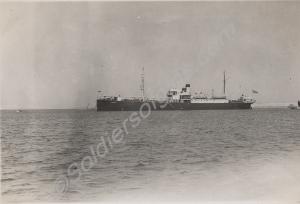 Royal Fleet Auxiliary BACCHUS converting sea water