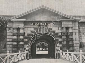 St George's Gate, Madras. 1st Battalion, The Glouc