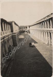 The barracks at Fort St George. 1st Battalion, The