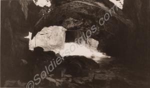 Cleopatra's bath at Mersa Matruh. 2nd Battalion, T