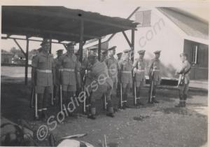 "Parades as usual Never Cease To End." 1st Battali