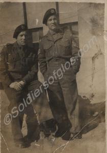 Two sergeants. The Gloucestershire Regiment. c. 19