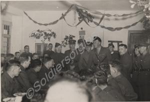 Christmas dinner.  5th (Territorial) Battalion, Th