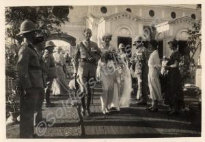 Officer's wedding. 1st Battalion, The Gloucestersh