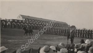 Back Badge Day Parade. 1st Battalion, The Gloucest