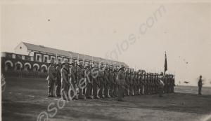 HQ Wing receiving the Colours, Back Badge Day Para