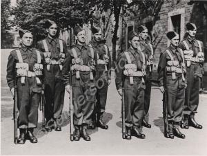 New recruits. Gloucestershire Regiment Depot.  Hor