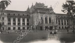 City Hall, Rangoon. Burma. 1941.