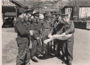 Officers of 70th Young Soldiers Battalion, The Glo
