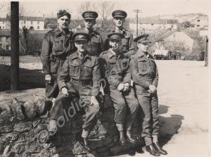 Officers of 70th Young Soldiers Battalion, The Glo