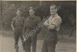 Soldiers of the Gloucestershire Regiment. c. 1945.