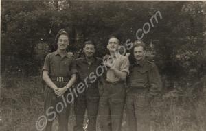 Soldiers of the Gloucestershire Regiment. c.1945.