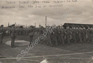 Back Badge Day Parade. H.R.H. The Duke of Gloucest