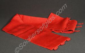 Officer's scarlet cummerbund. Gloucestershire Regi