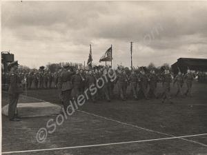 Back Badge Day Parade. H.R.H. The Duke of Gloucest