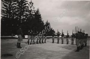 P.I. Drill.  2nd Battalion, The Gloucestershire Re