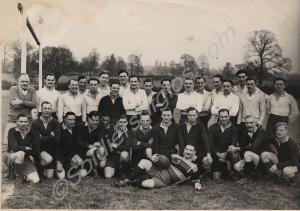 Officers' and Sergeants' Rugby teams.  1st Battali