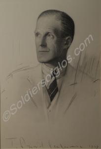 Drawing of Lieutenant-Colonel Charles Edward Turne