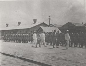 Inspection Parade. 1st Battalion, The Gloucestersh