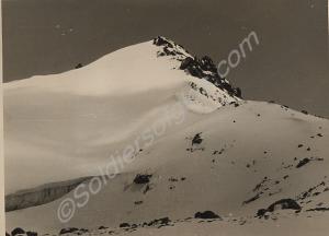 View of Point Lenana, 17040 feet. Mount Kenya. 195