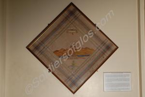 Korean hand-painted handkerchief by P.O.W. Corpora