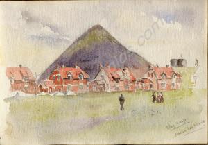 "Slag Heap." Noeux Les Mines 1918. Work by Major T