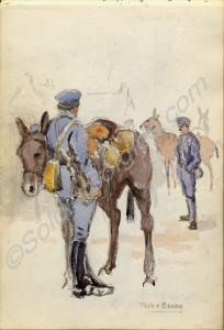 "Pork and Beans" 1918. Work by Major Tom Barnard,