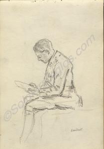 "Lambert" 1918. Work by Major Tom Barnard, 1st Bat