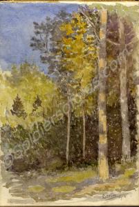 "Balim." 1918. Work by Major Tom Barnard, 1st Batt