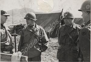 American generals including James Van Fleet. Korea