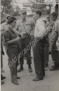 War correspondents.  Barber and Kinnington (Daily