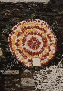 South Korean wreath laid at Solma Ri Memorial. Kor