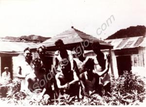Eight unidentified soldiers. 1st Battalion, The G