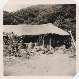 Village Scene, Korea. 1950-1953.