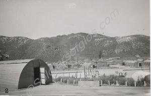 'Castle Hill' seen from 'Kohima Camp'. Korea 1951
