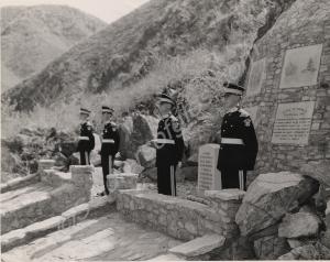 Honour Guard of 17/21st Lancers at Glosters Memori