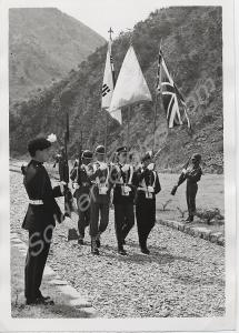 Trooping the United Nations, British and South Kor