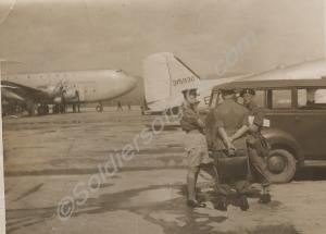 U.S.A.F. Globemaster Transport Aircraft Korea.  1