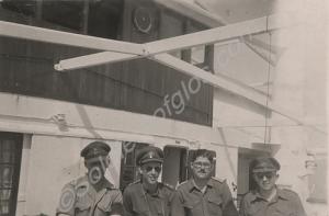 Four officers, including Captain Mike Harvey on bo