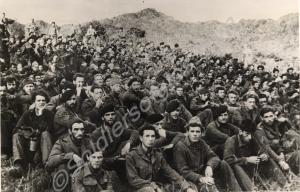 Gloster P.O.W.'s in Korea between Imjin and Yalu R