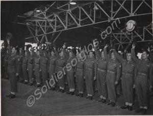 Southampton Docks - The Return of 1st Battalion fr