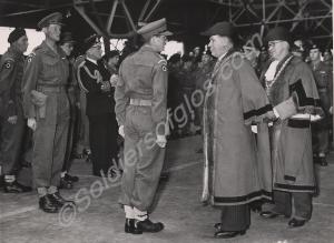 Captain M.G. Harvey, Warrant Officer II Thackrah a