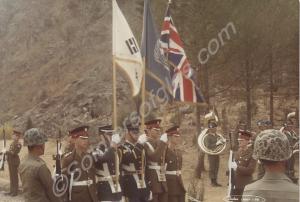 South Korean, British and United Nations Colour Pa