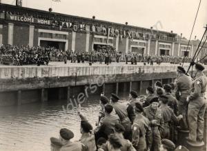 Troopship Empire Orwell returning from Korea with