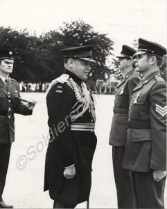 General Sir Anthony Farrar-Hockley. Presenting Lon